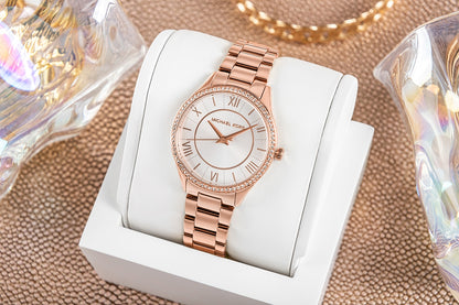 Zegarek Damski Michael Kors Lauryn + biżuteria MK4850SET + BOX – zdjęcie 5