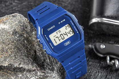 Zegarek CASIO Unisex F-91WB-2A1EF + BOX – zdjęcie 5
