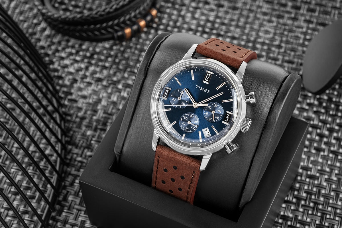 Zegarek Męski TIMEX Marlin® Chronograph Tachymeter TW2W10200 + BOX – zdjęcie 5