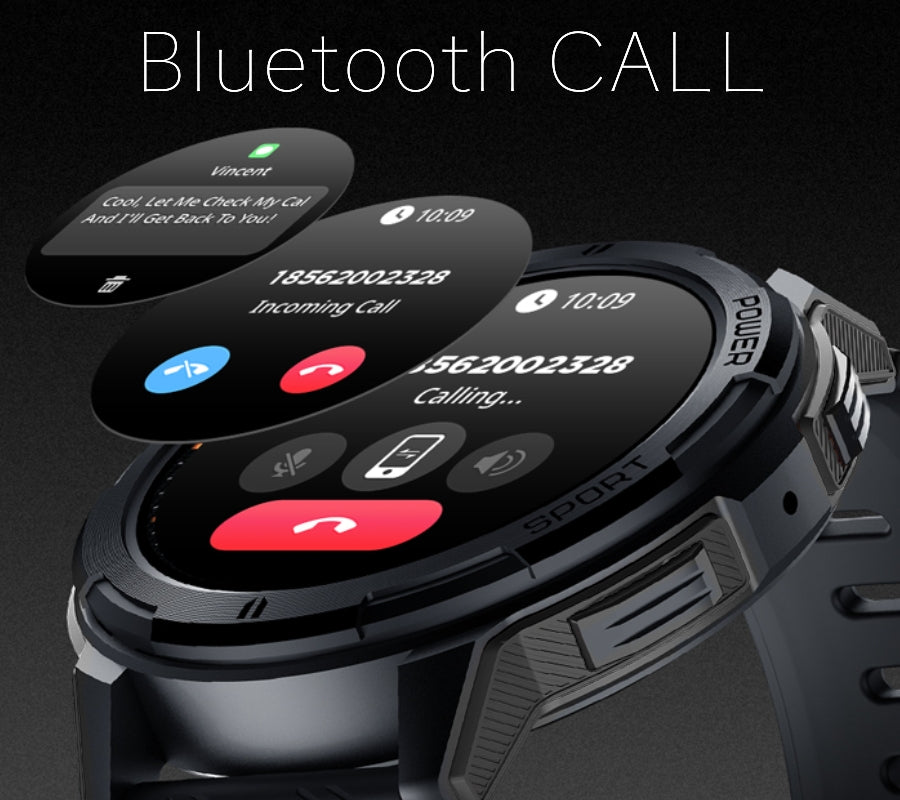 Smartwatch Męski Rubicon RNCF26-1 BLACK – zdjęcie 5