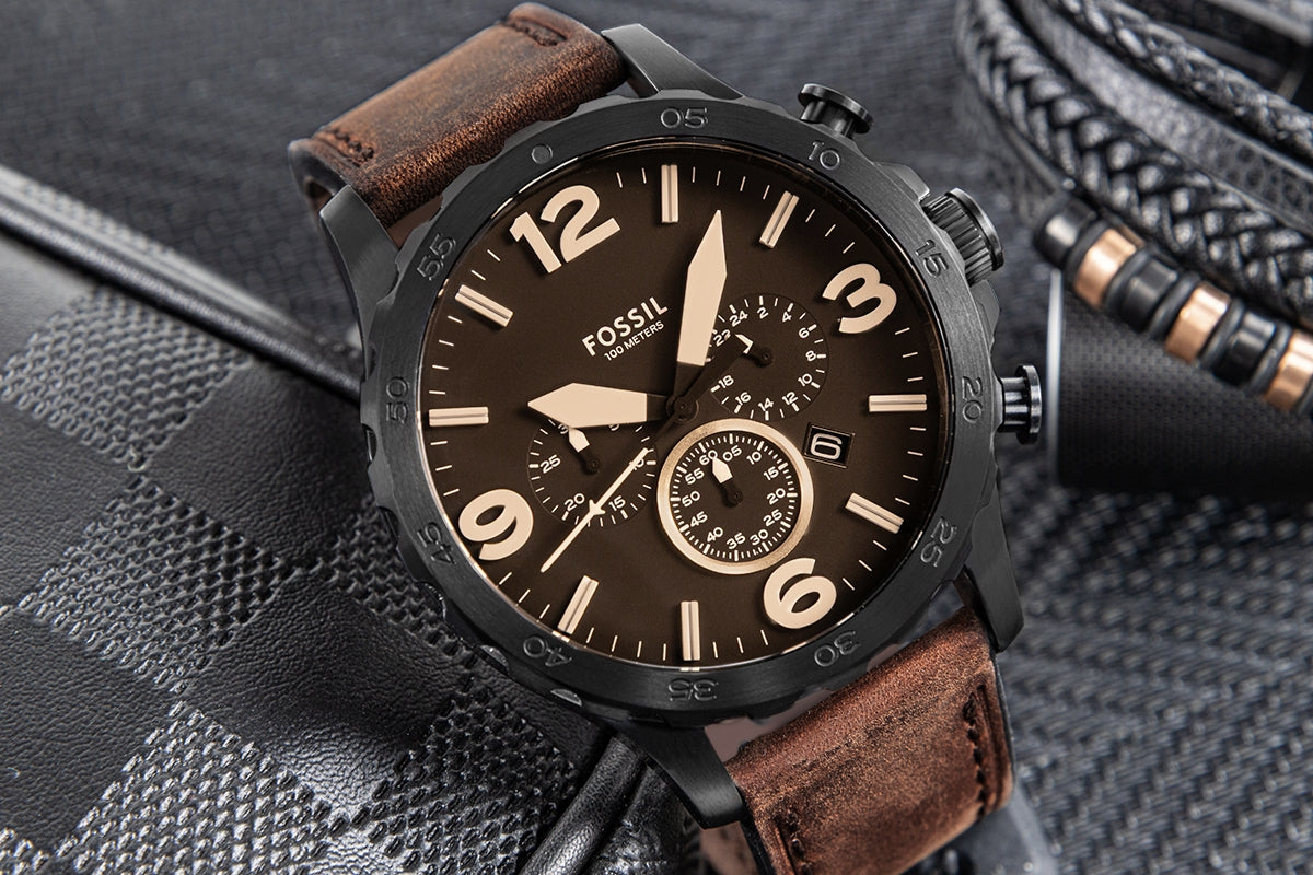 Zegarek Męski FOSSIL Nate JR1487 + BOX – zdjęcie 5