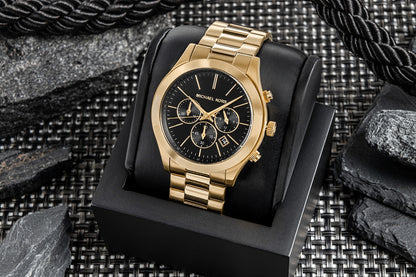 Zegarek Męski + Etui na karty MICHAEL KORS MK1076SET + BOX – zdjęcie 5