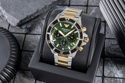 Zegarek Męski EMPORIO ARMANI World Explorer AR11695 + BOX – zdjęcie 5