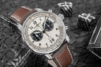 Zegarek Męski ZEPPELIN Graf Chronograph LZ 127 + BOX – zdjęcie 5