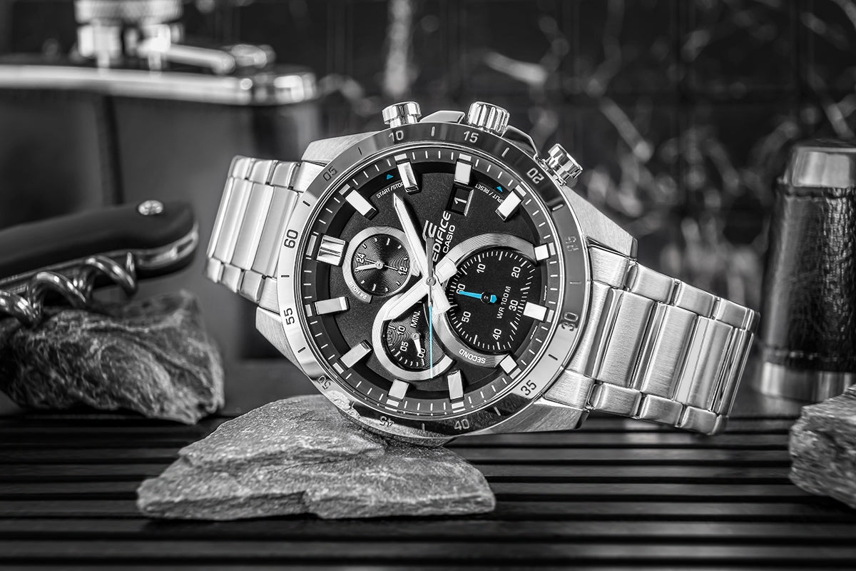 Zegarek Męski CASIO EDIFICE EFR-571D-1AVUEF 10 BAR + BOX – zdjęcie 5