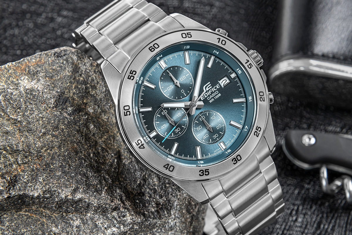 Zegarek Męski CASIO EDIFICE EFR-526D-2AVUEF + B0X – zdjęcie 5
