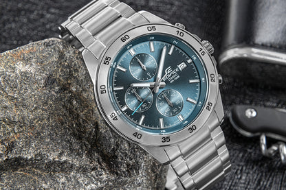 Zegarek Męski CASIO EDIFICE EFR-526D-2AVUEF + B0X – zdjęcie 5