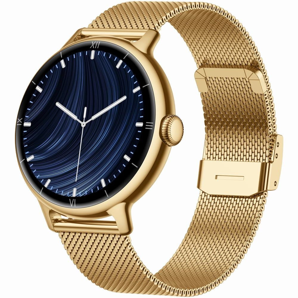 Smartwatch Gravity Złoty Bransoleta + Pasek GT33-2 – zdjęcie 5