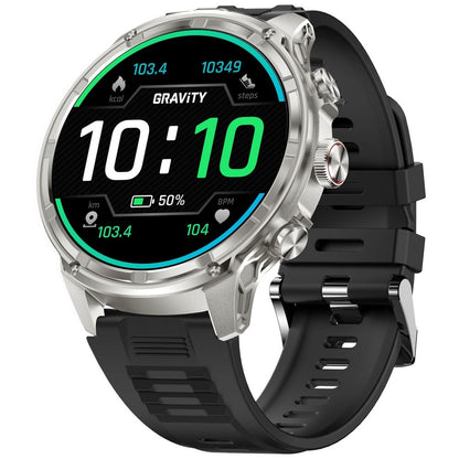 Smartwatch Gravity Srebrny Pasek + Bransoleta GT41-3 – zdjęcie 5