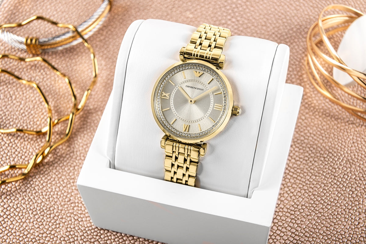 Zegarek Damski EMPORIO ARMANI AR11766 Gianni T-Bar + BOX – zdjęcie 5