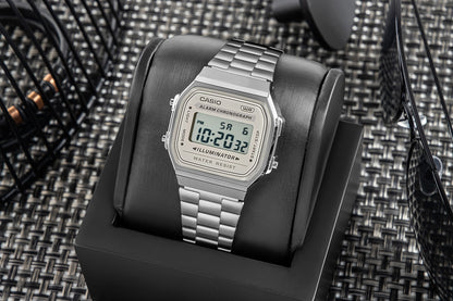 Zegarek Męski CASIO VINTAGE A168WA-8AYES + BOX – zdjęcie 5