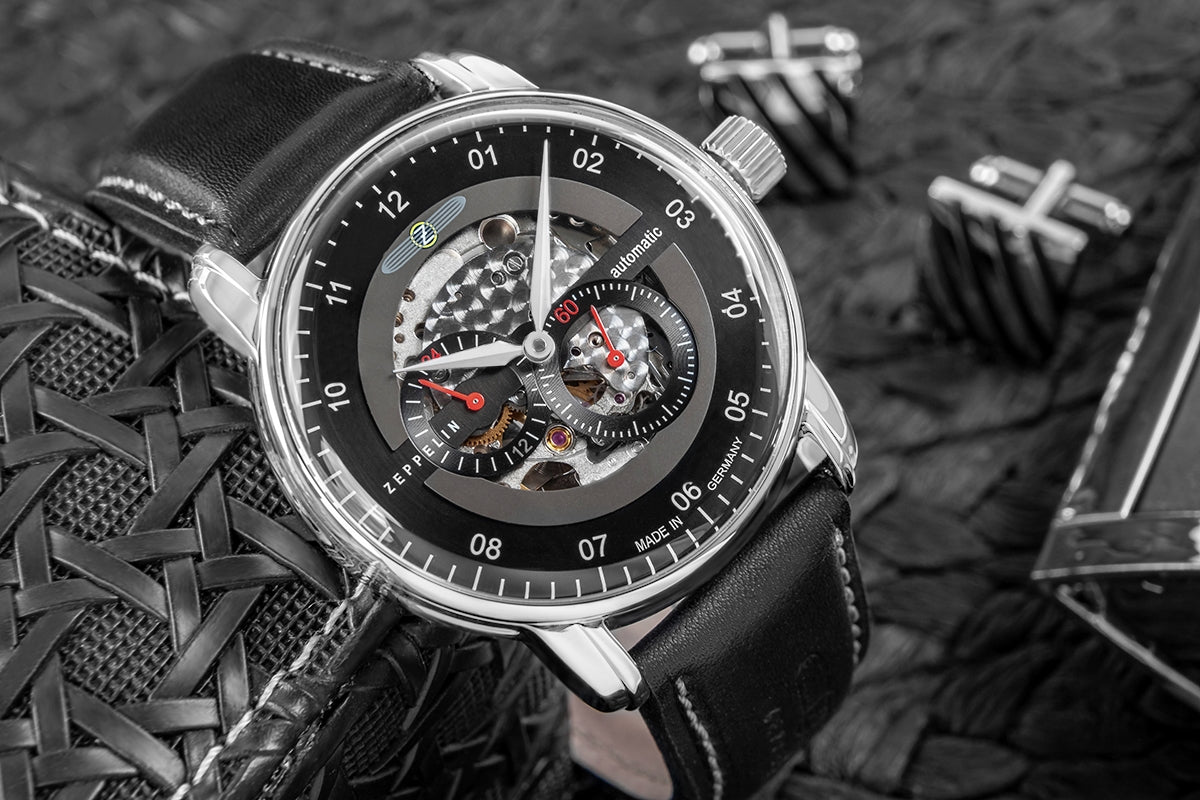 Zegarek Męski ZEPPELIN New Captain's Line Automatic 8664-2 + BOX – zdjęcie 5