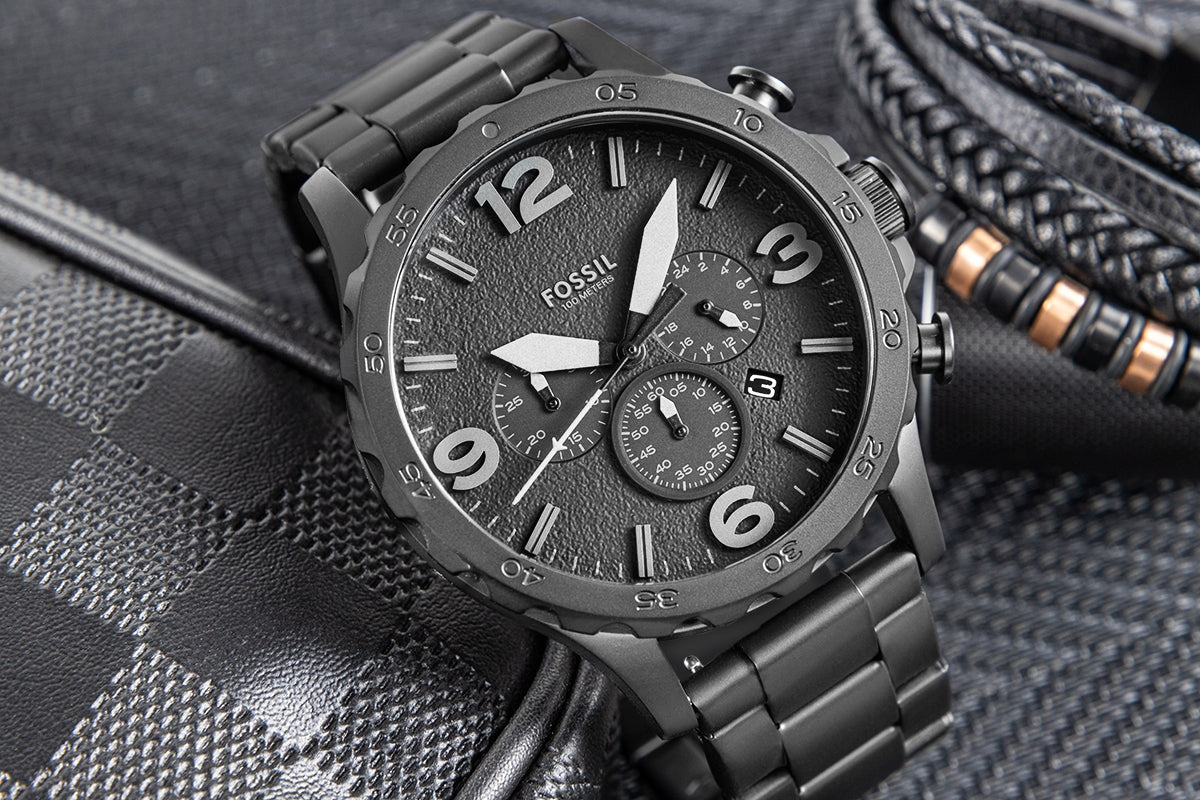 Zegarek Męski FOSSIL Nate JR1401 + BOX – zdjęcie 5