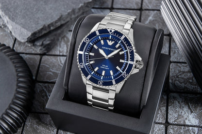 Zegarek Męski EMPORIO ARMANI World Explorer AR11697 + BOX – zdjęcie 5