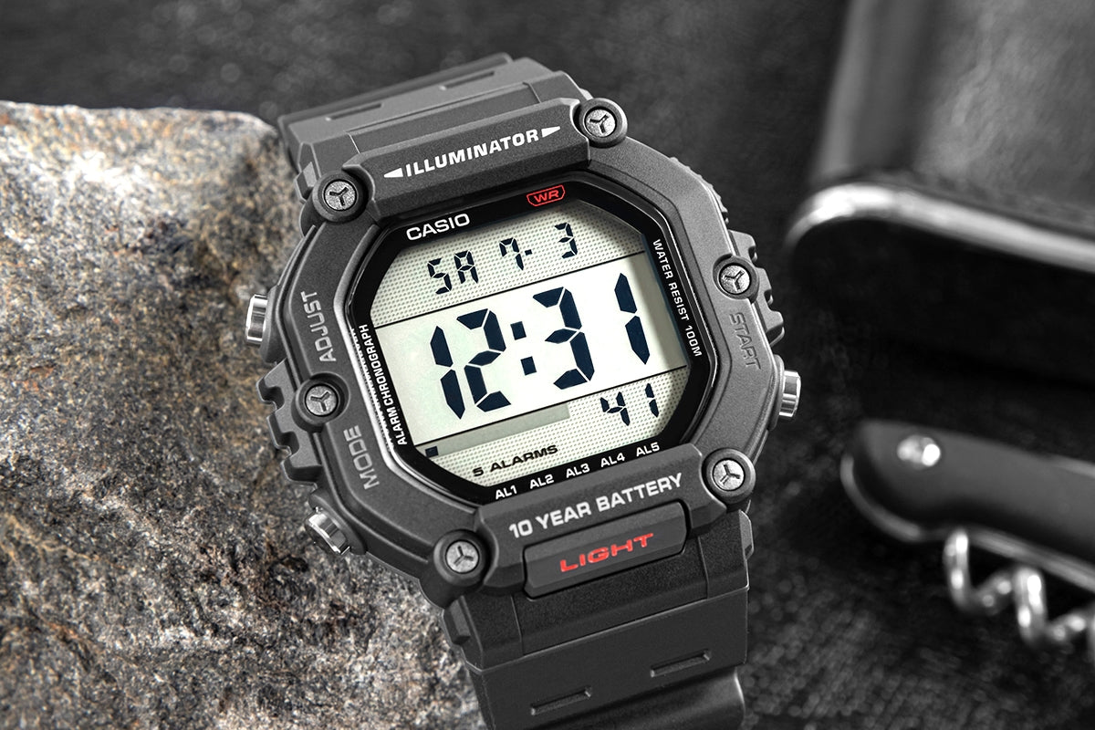 Zegarek Męski CASIO AE-1600H-1AVEF + BOX – zdjęcie 5