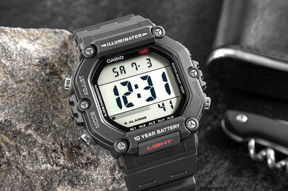 Zegarek Męski CASIO AE-1600H-1AVEF + BOX – zdjęcie 5
