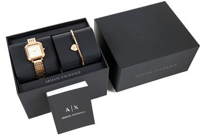 Zegarek Damski + Bransoletka ARMANI EXCHANGE AX7164SET + BOX – zdjęcie 5