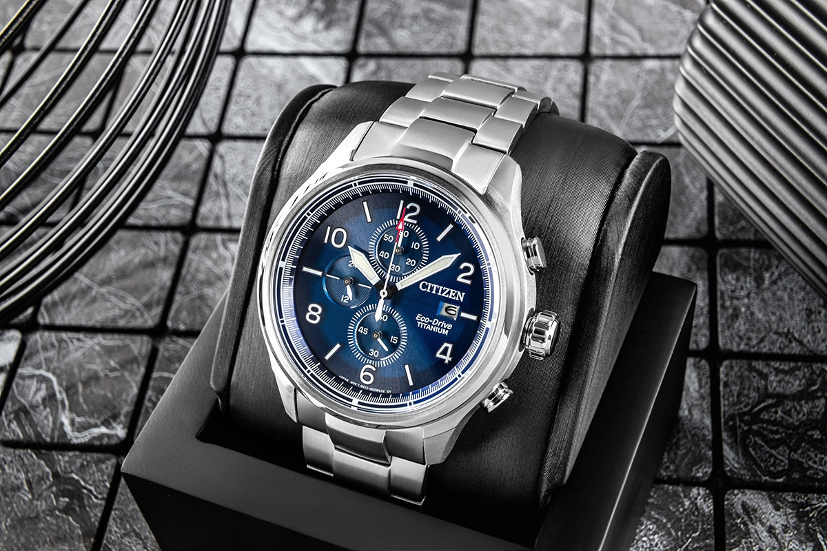 Zegarek Męski CITIZEN Super Titanium Eco-Drive CA0810-88L + BOX – zdjęcie 5