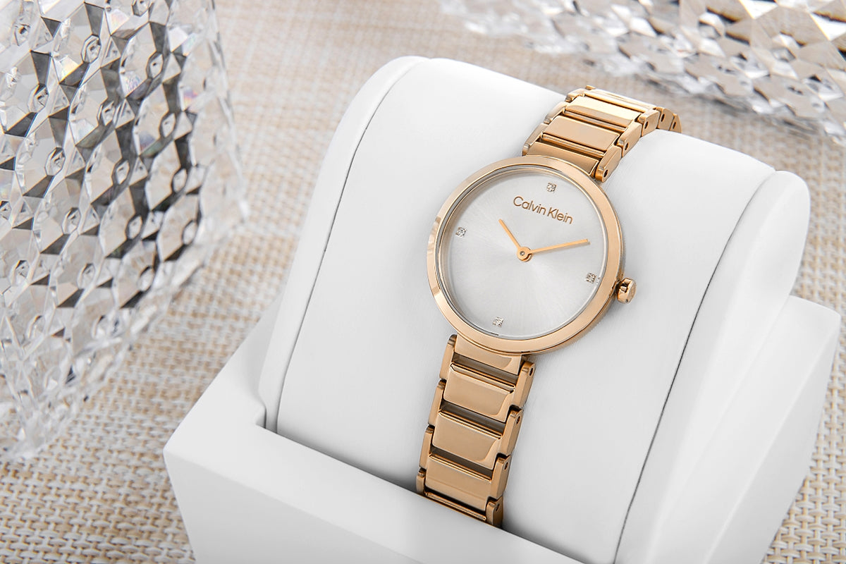 Zegarek Damski CALVIN KLEIN Minimalistic T Bar 25200140 + BOX – zdjęcie 5