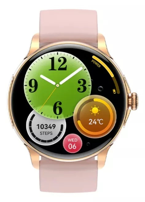 Smartwatch Damski Rubicon RNCF35 ROSE GOLD Bransoleta + Pasek Pink – zdjęcie 5