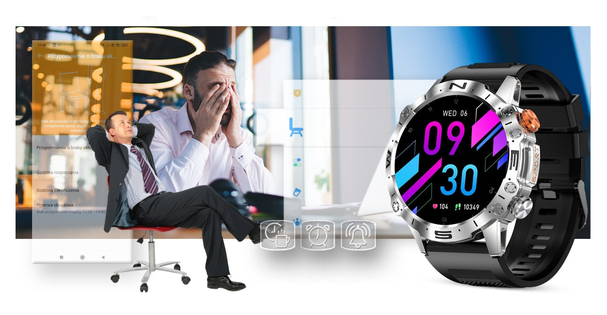 Smartwatch Gravity GT20-4 – zdjęcie 16
