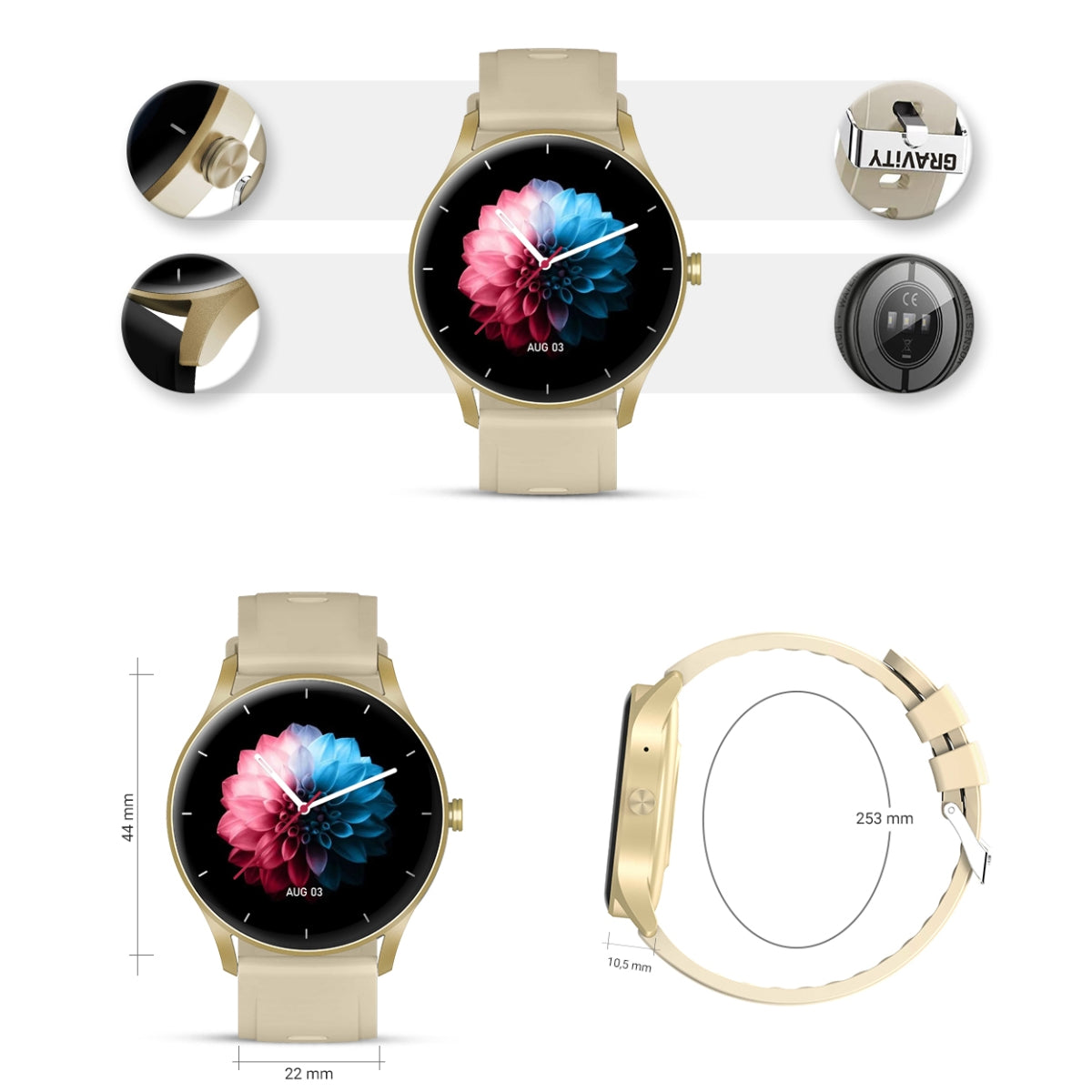Smartwatch Gravity GT2-4 – zdjęcie 8