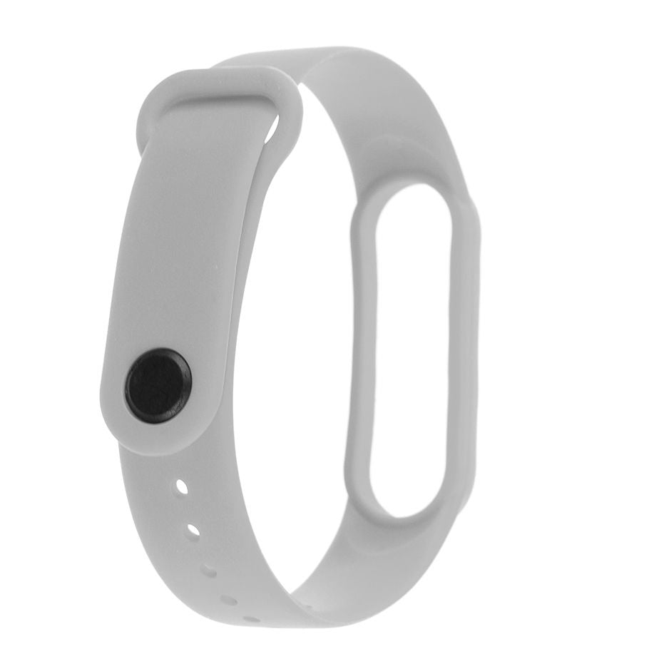 Pasek silikonowy do Xiaomi 5/6 - szary – zdjęcie 3