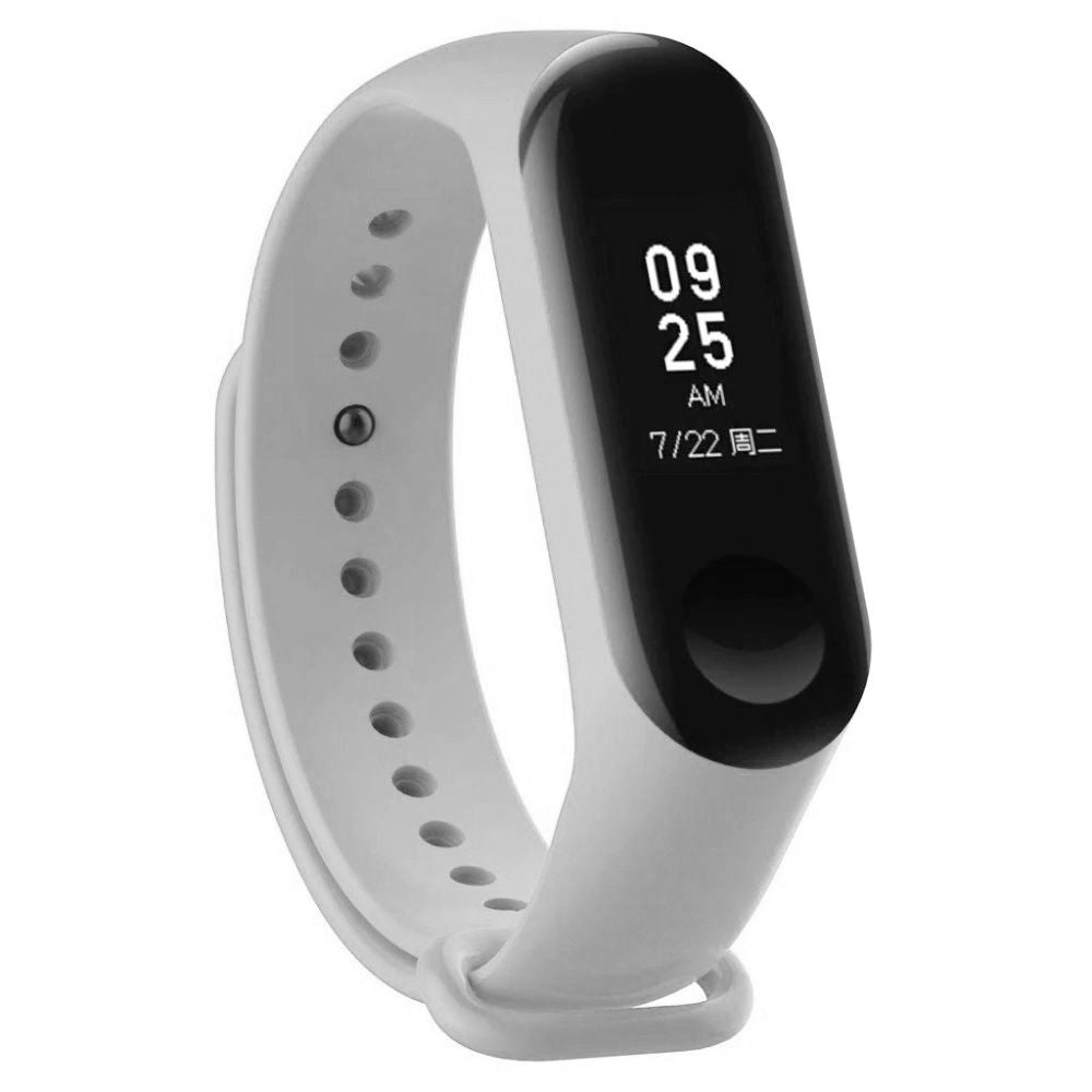 Pasek silikonowy do Xiaomi 5/6 - szary – zdjęcie 4