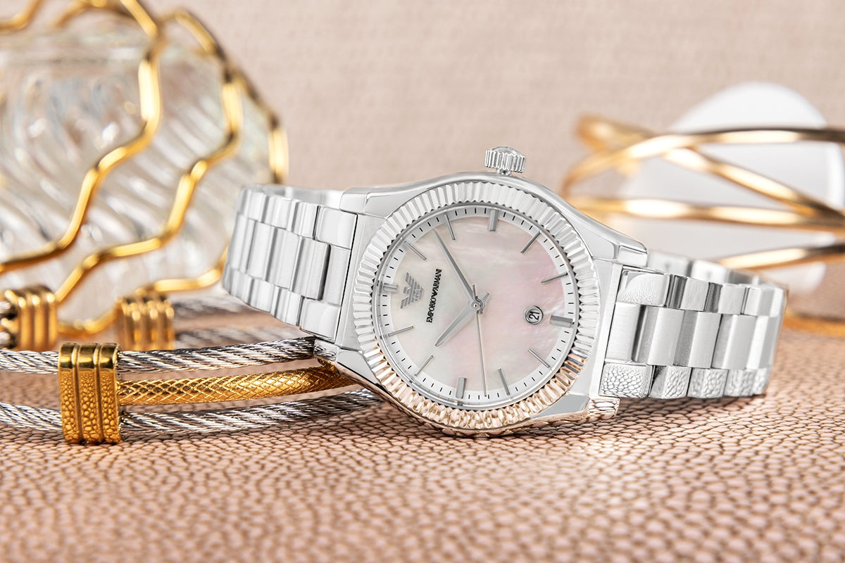 Zegarek Damski EMPORIO ARMANI AR11723 Three-hand + BOX – zdjęcie 6