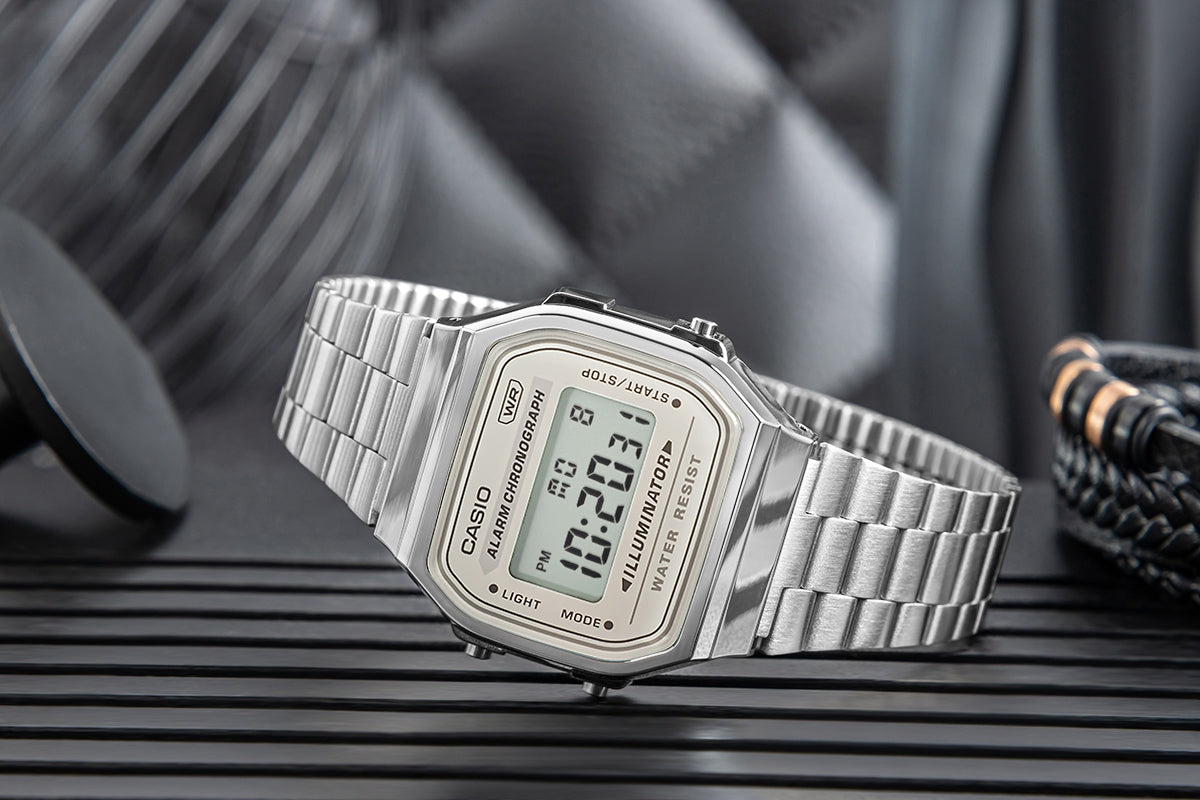 Zegarek Męski CASIO VINTAGE A168WA-8AYES + BOX – zdjęcie 6