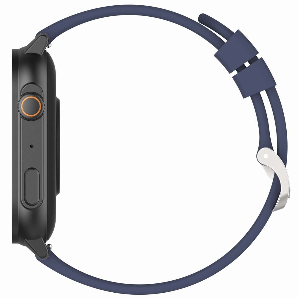 Smartwatch Gravity GT15-4 Niebieski Pasek Silikonowy + Tytanowa Bransoleta – zdjęcie 6