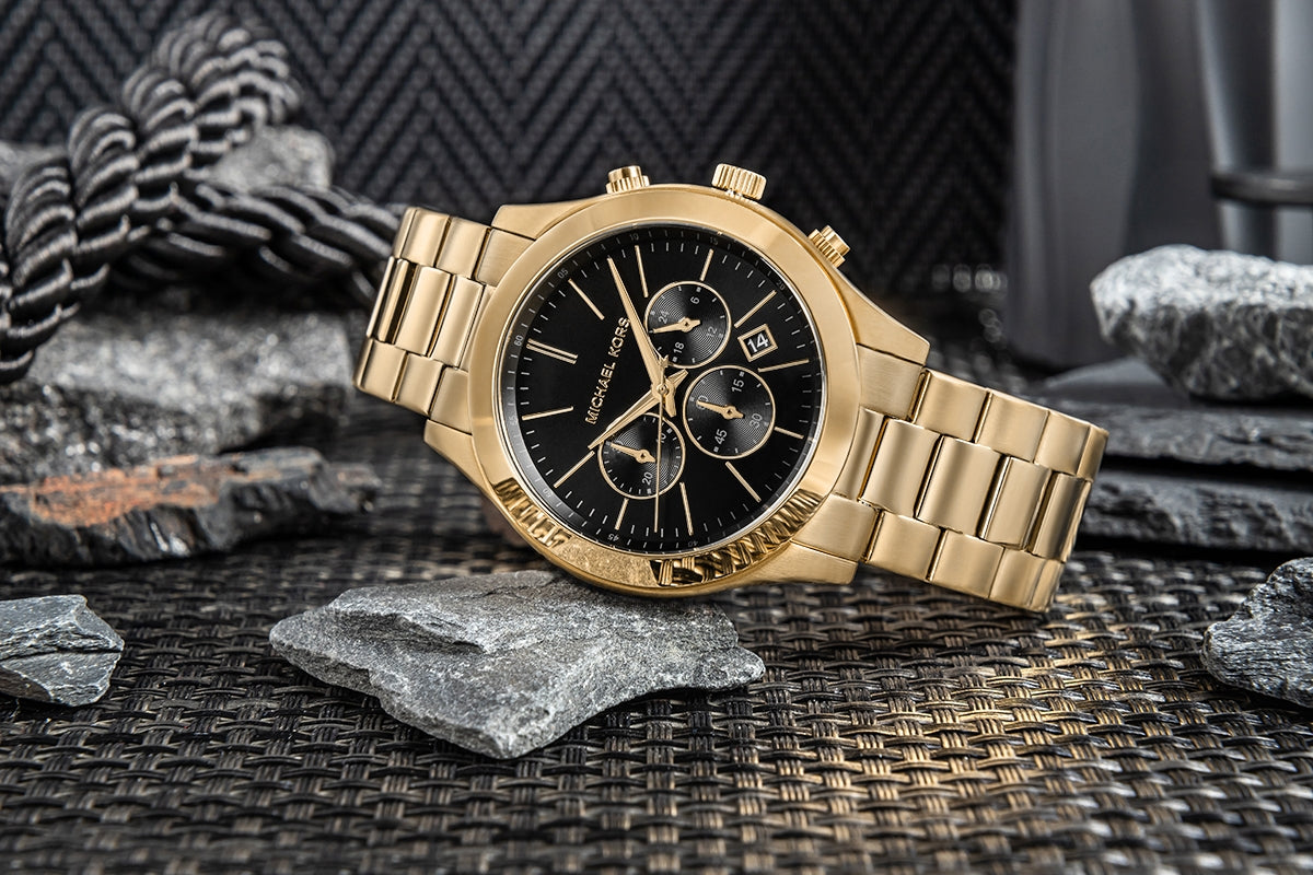 Zegarek Męski + Etui na karty MICHAEL KORS MK1076SET + BOX – zdjęcie 6