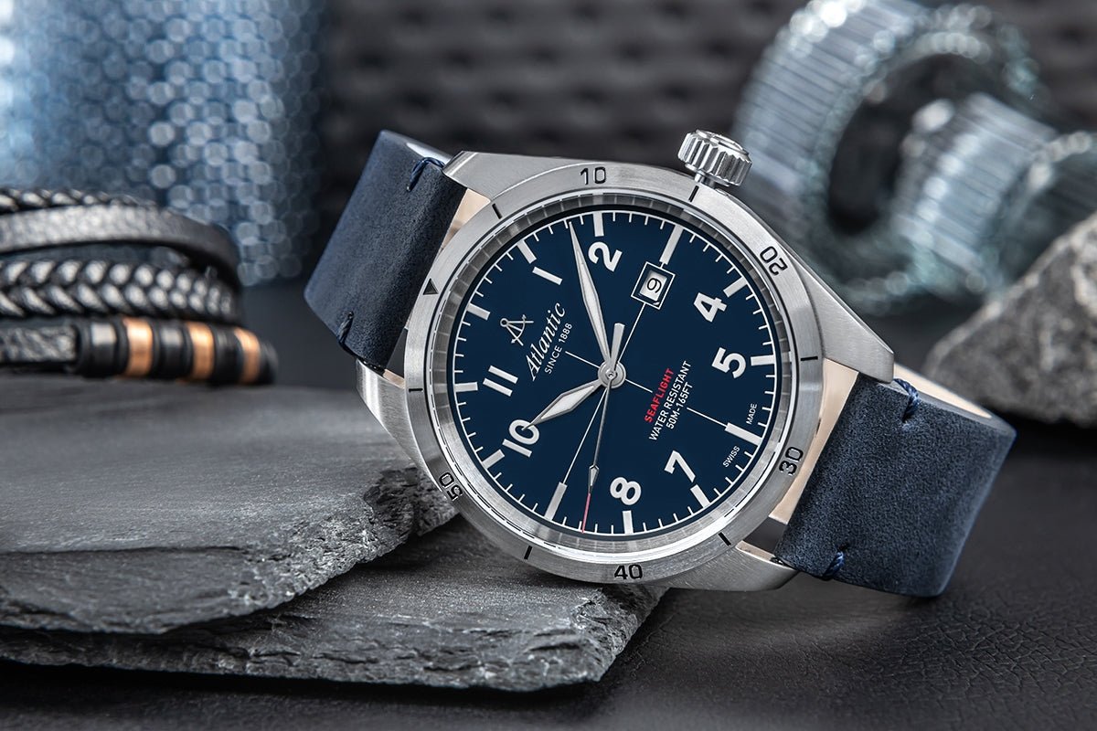 Zegarek Męski Atlantic Seaflight 70351.41.55 + BOX – zdjęcie 6