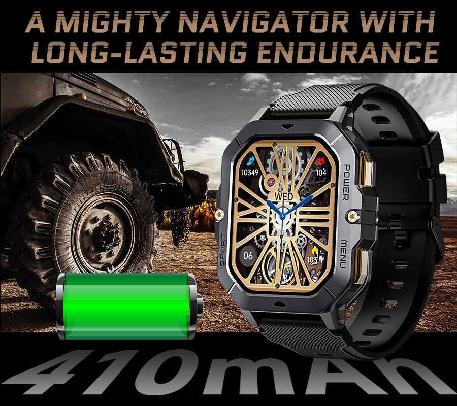 Smartwatch Męski Rubicon RNCF23-1 BLACK – zdjęcie 6