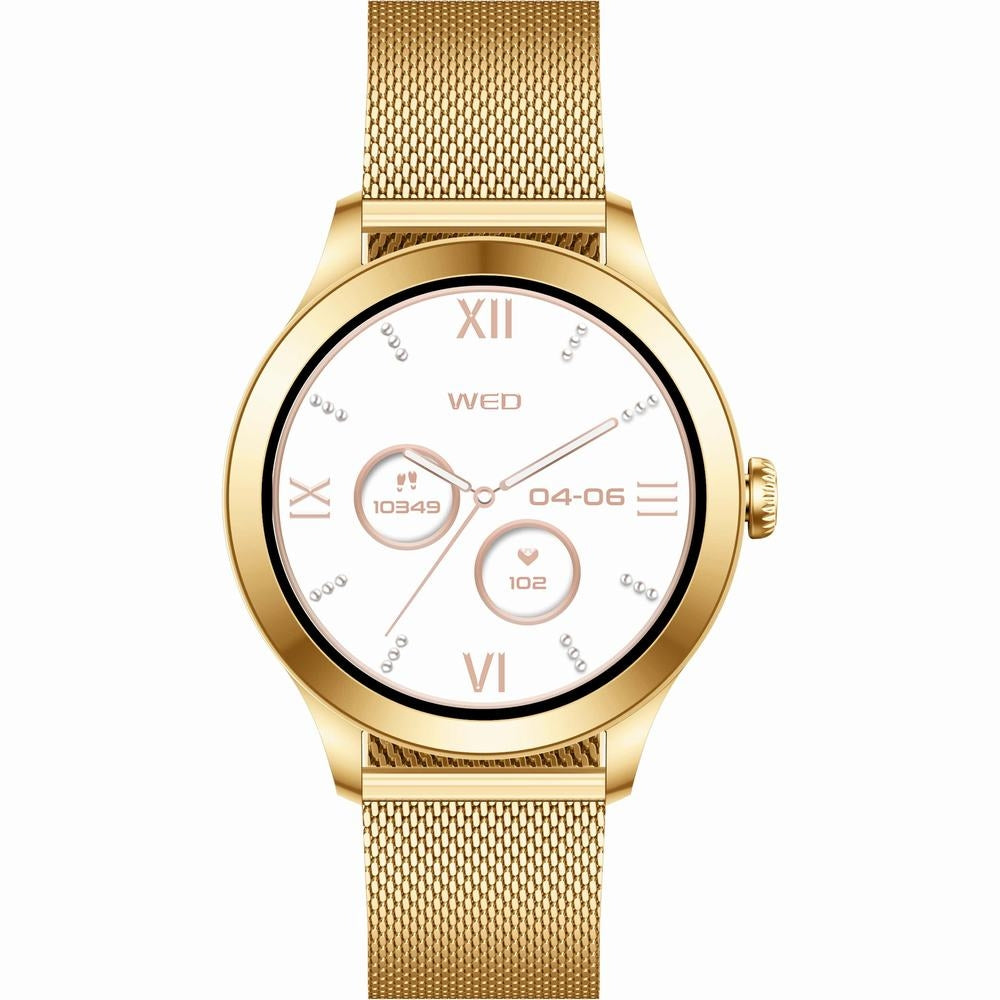 Smartwatch Gravity Biało Złoty 2 Paski GT25-2 PRO – zdjęcie 6