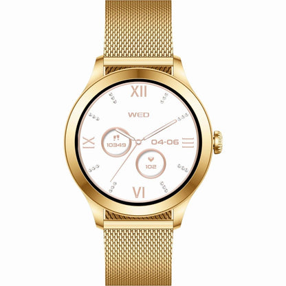 Smartwatch Gravity Biało Złoty 2 Paski GT25-2 PRO – zdjęcie 6
