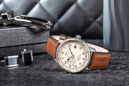 Zegarek Męski ZEPPELIN Méditerranée Automatic 9668-5 + BOX – zdjęcie 5