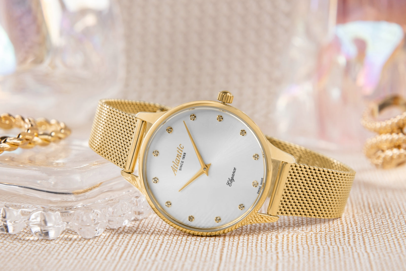 Zegarek Damski Atlantic Elegance 29038.45.27MB + BOX – zdjęcie 6