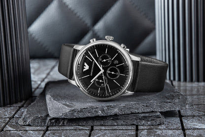 Zegarek Męski EMPORIO ARMANI Minimalist Chronograph AR11774 + BOX – zdjęcie 6
