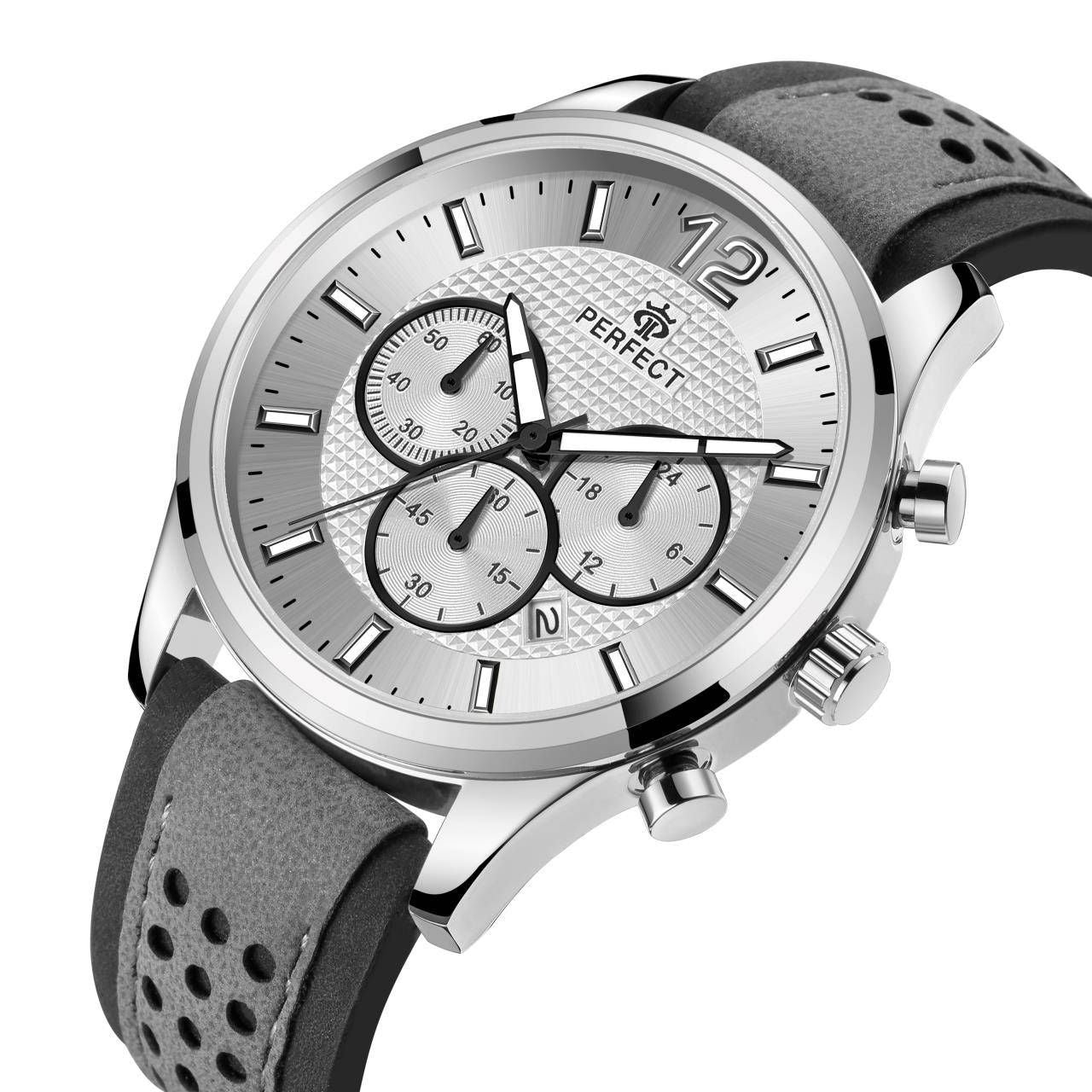 Zegarek Męski Perfect Chronograf CH01L-01 + Box – zdjęcie 2