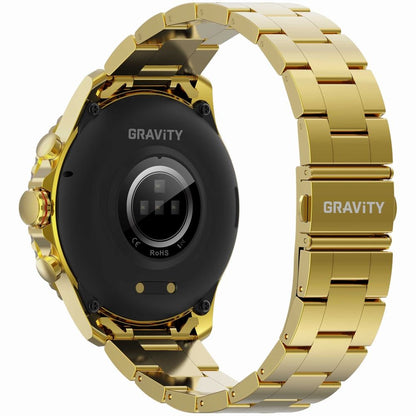 Smartwatch Męski GRAVITY GT16-1 Gold / Złota Bransoleta – zdjęcie 6