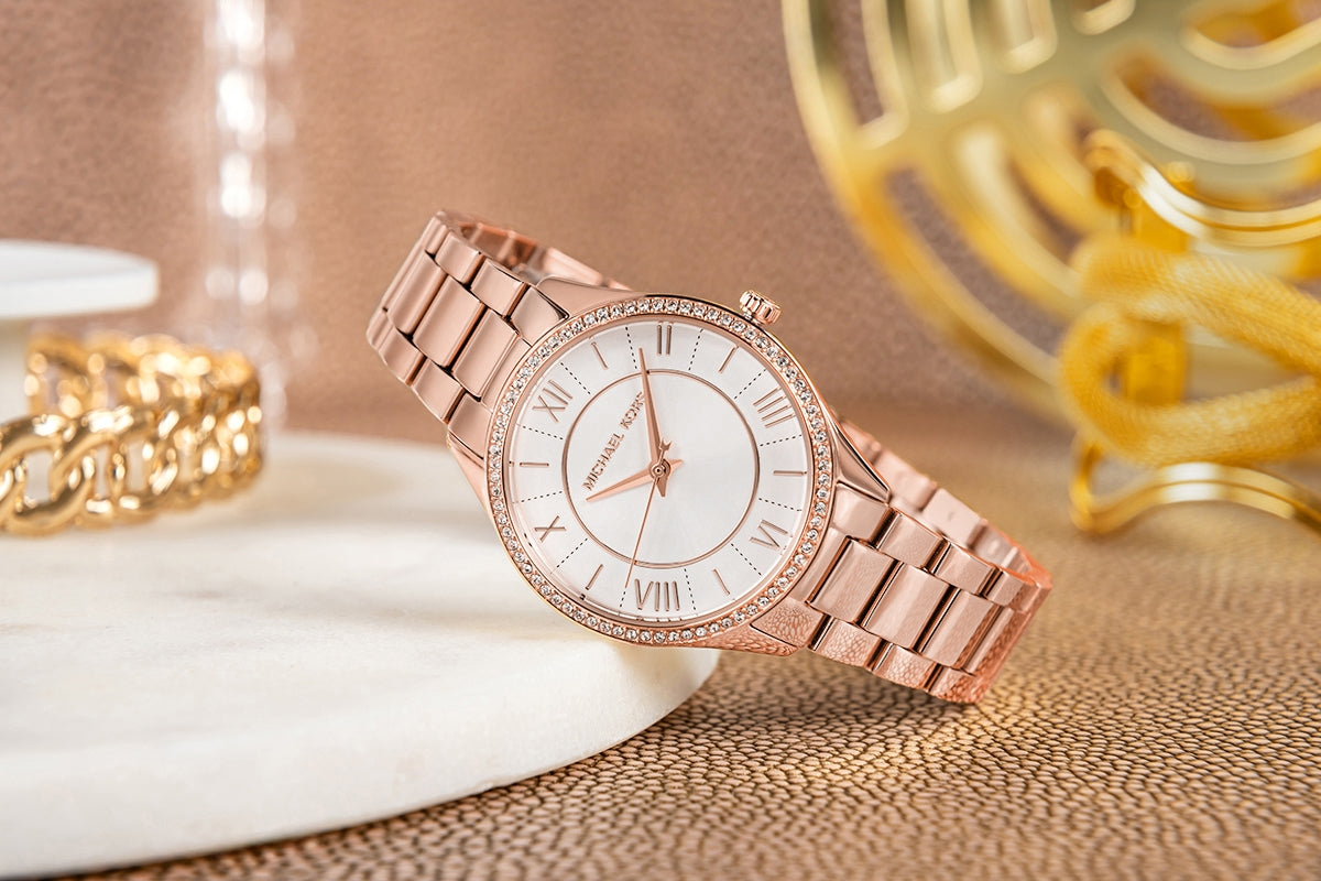 Zegarek Damski Michael Kors Lauryn + biżuteria MK4850SET + BOX – zdjęcie 6