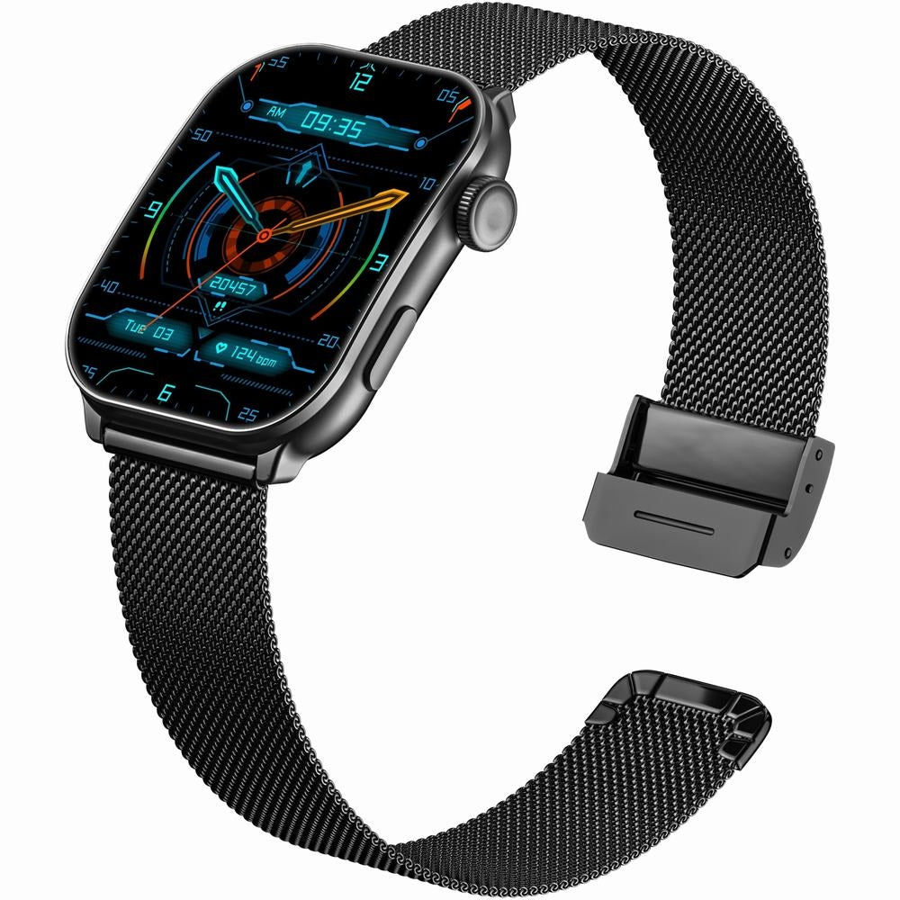 Smartwatch Męski GRAVITY GT28-2 Pasek + Bransoleta Pomarańczowo Czarny – zdjęcie 6