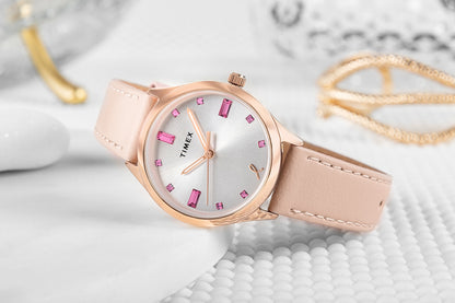 Zegarek Damski TIMEX Dress TW2V95800 + BOX – zdjęcie 6