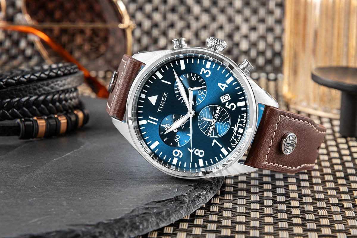 Zegarek Męski TIMEX X PAN AM® Waterbury TWG030000 + BOX – zdjęcie 6