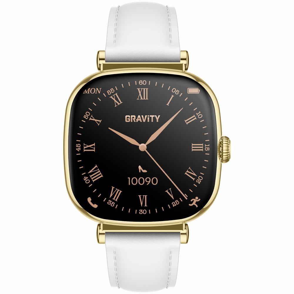 Smartwatch Gravity Złoty Bransoleta + Pasek GT32-2 – zdjęcie 6