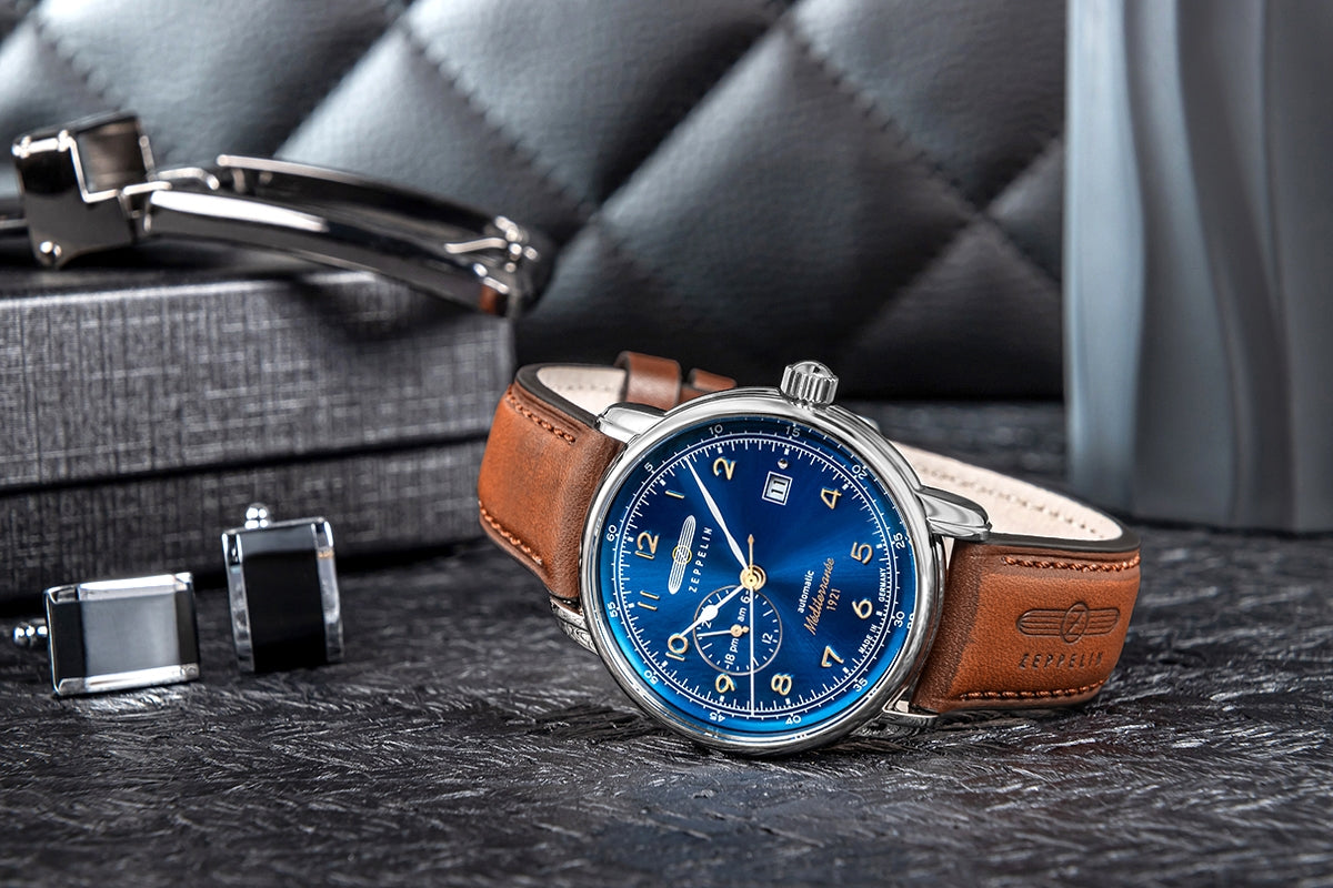 Zegarek Męski ZEPPELIN Méditerranée Automatic 9668-3 + BOX – zdjęcie 6