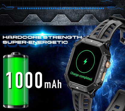 Smartwatch Męski Rubicon RNCF24-1 BLACK – zdjęcie 6