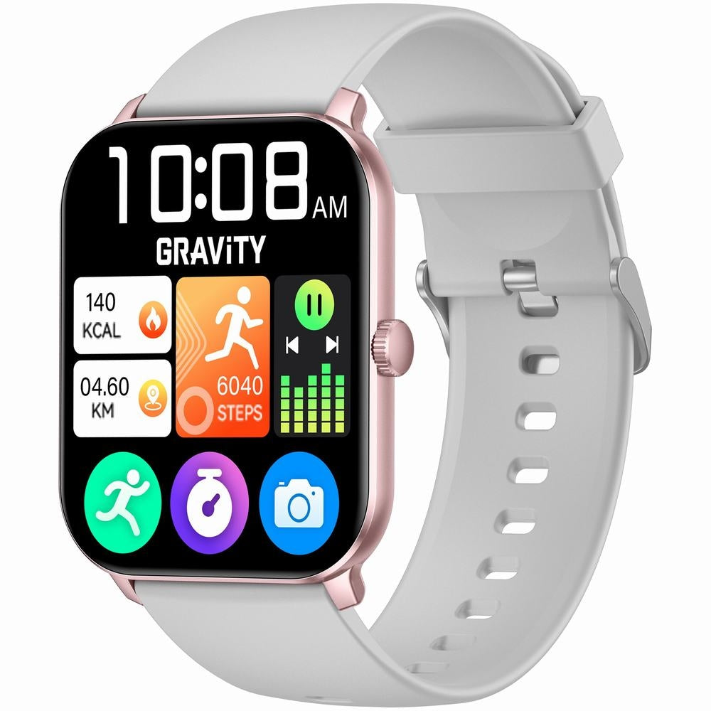 Smartwatch Gravity Różowe Złoto Szary GT36-2 – zdjęcie 6