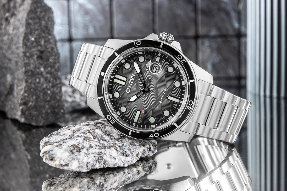 Zegarek Męski CITIZEN Marine Sporty Eco-Drive AW1816-89E + BOX – zdjęcie 6